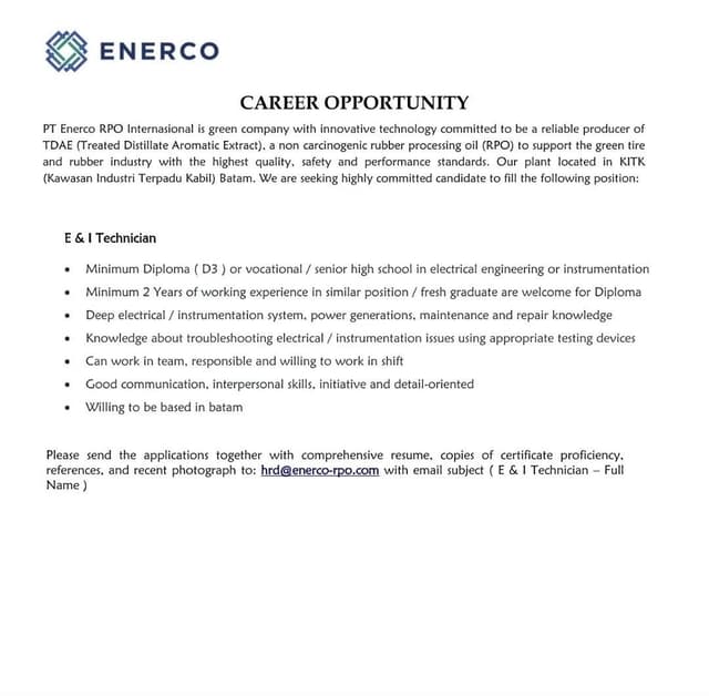 PT Enerco RPO Internasional