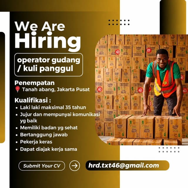 Poster Lowongan
