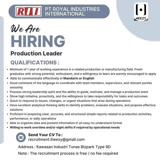 PT Royal Industries International