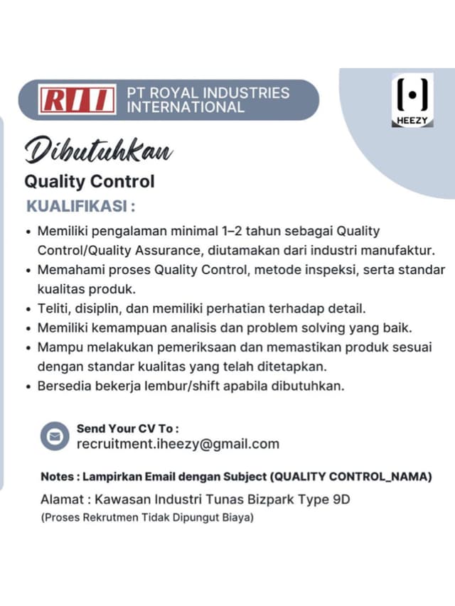 PT Royal Industries International