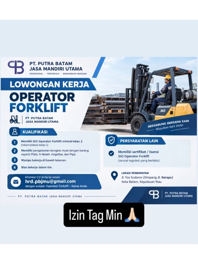 PT. PUTRA BATAM JASA MANDIRI UTAMA