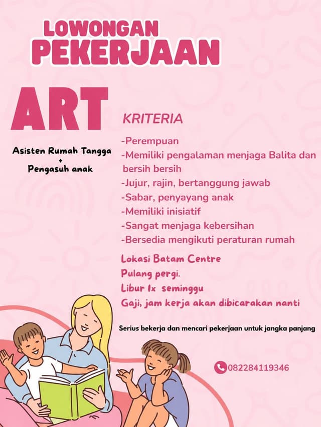 Poster Lowongan