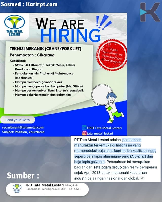 PT Tata Metal Lestari
