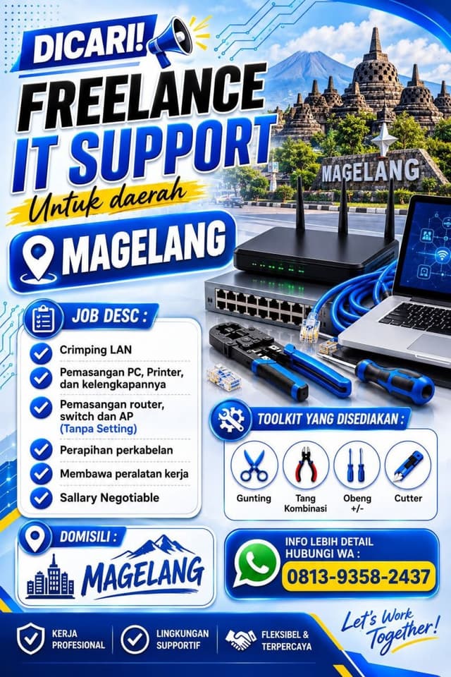 Poster Lowongan