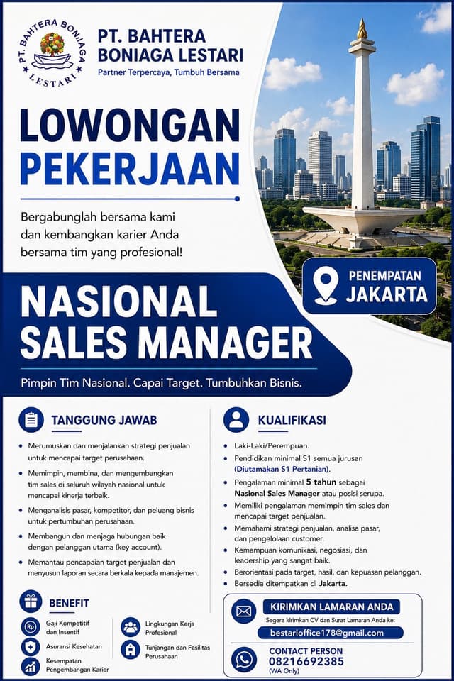 PT. BAHTERA BONIAGA LESTARI