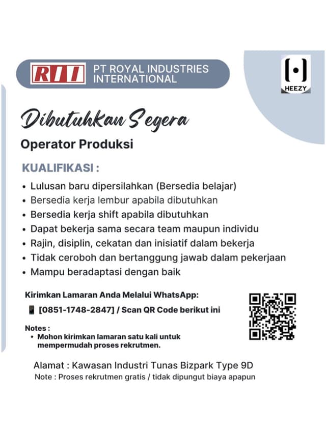 PT ROYAL INDUSTRIES INTERNATIONAL