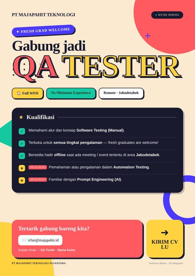 PT MAJAPAHIT TEKNOLOGI NUSANTARA