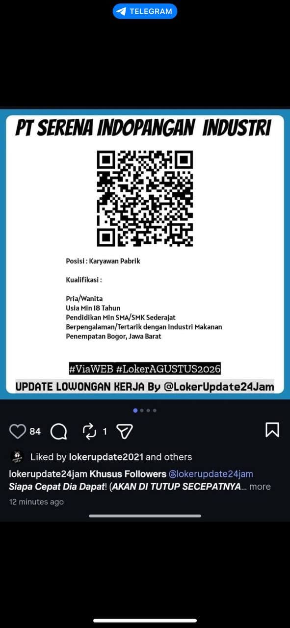 PT SERENA INDOPANGAN INDUSTRI