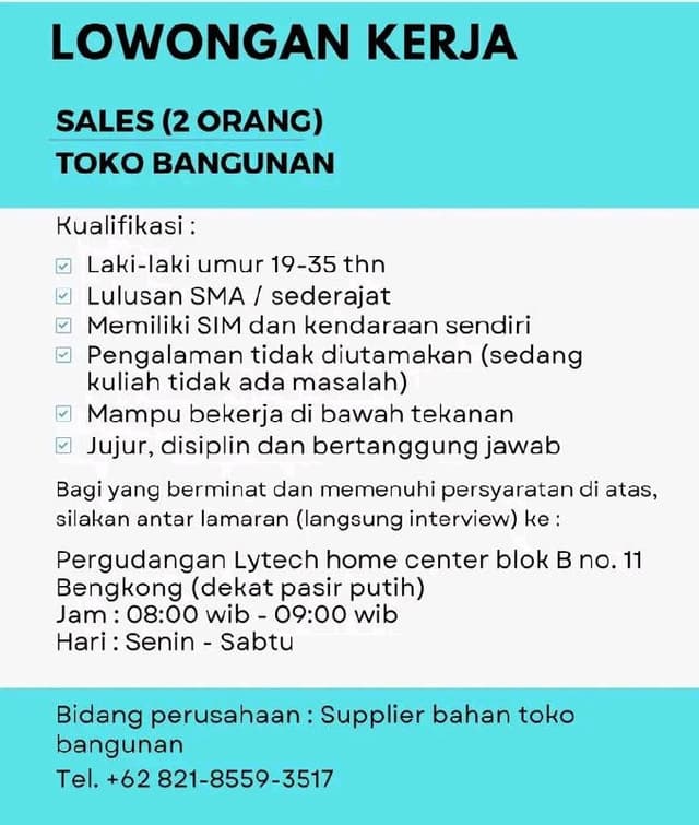 Pergudangan Lytech home center