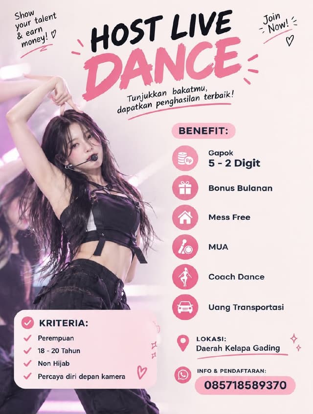Poster Lowongan