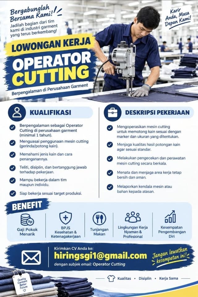 Poster Lowongan