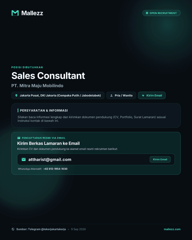 PT. Mitra Maju Mobilindo