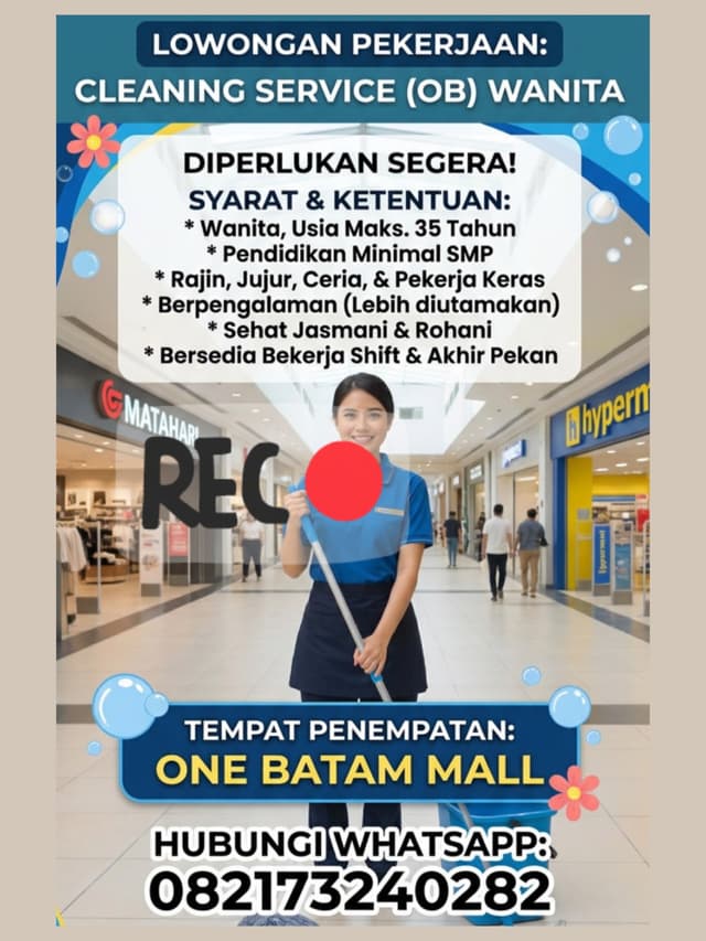 Poster Lowongan