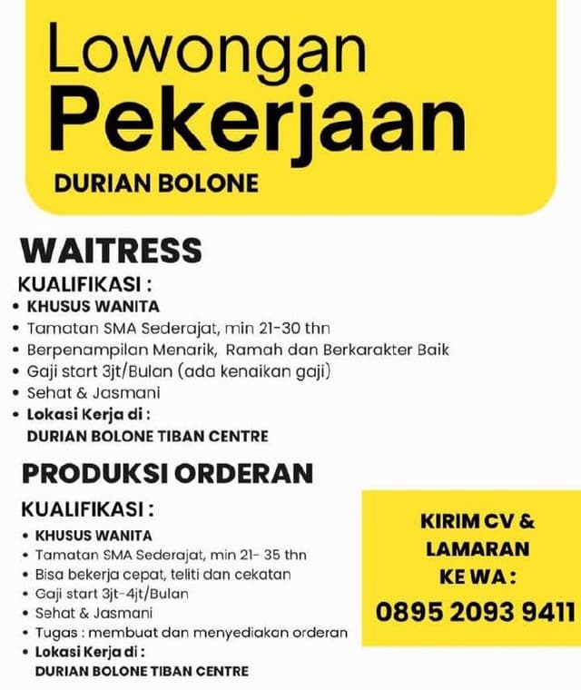 DURIAN BOLONE