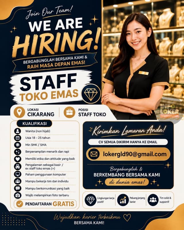 Poster Lowongan
