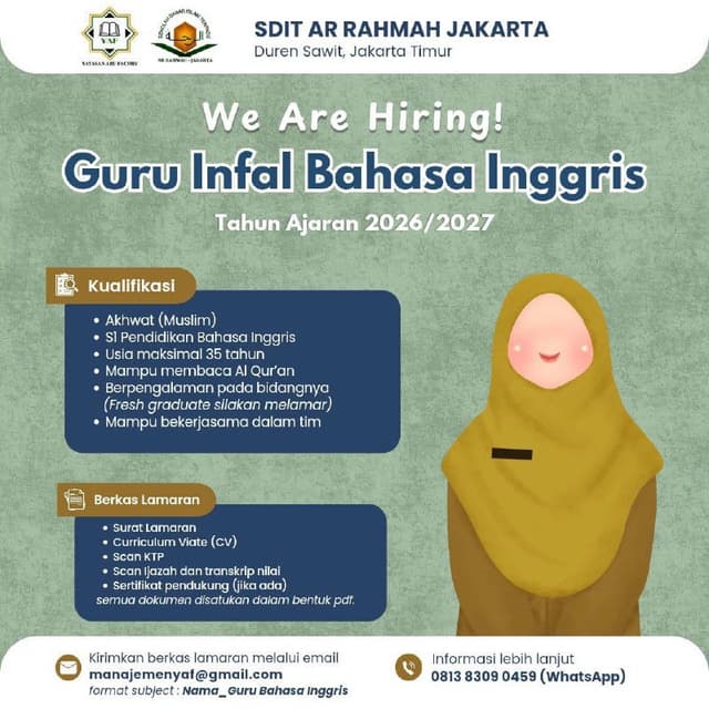SDIT AR RAHMAH JAKARTA