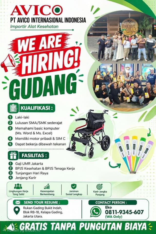 PT AVICO INTERNASIONAL INDONESIA