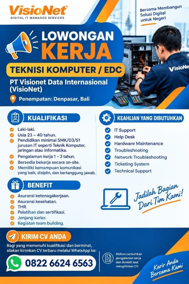 PT Visionet Data Internasional (VisioNet)