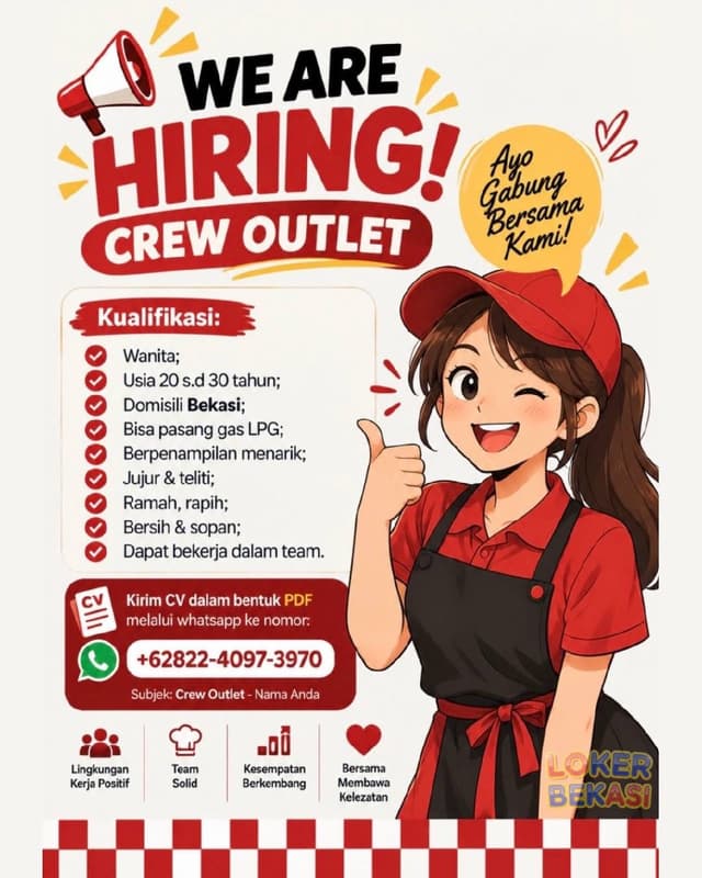 Poster Lowongan