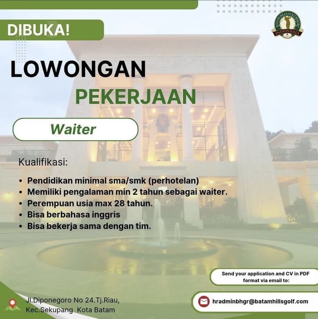 Batam Hills Golf Resort