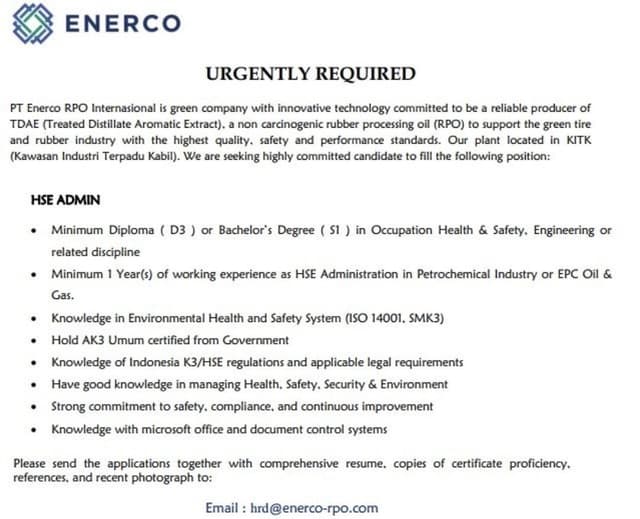 PT Enerco RPO Internasional