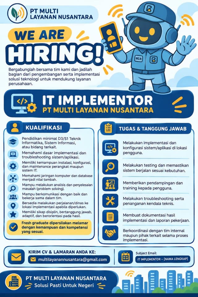 PT MULTI LAYANAN NUSANTARA