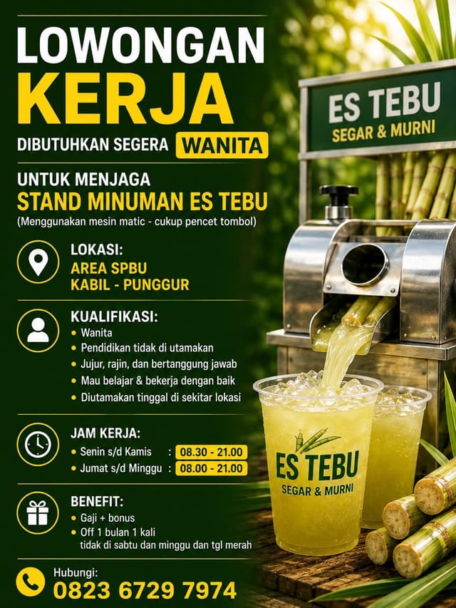 ES TEBU SEGAR & MURNI