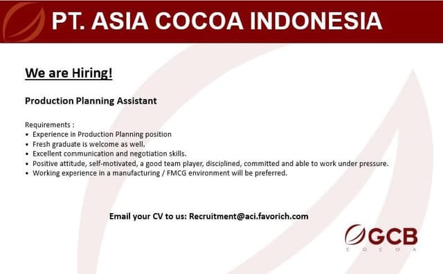 PT. ASIA COCOA INDONESIA