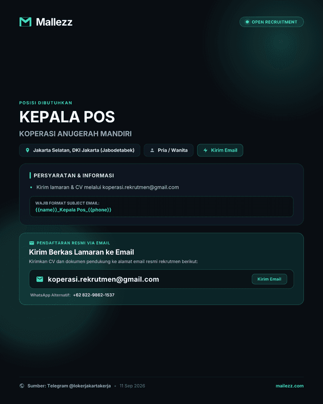 KOPERASI ANUGERAH MANDIRI