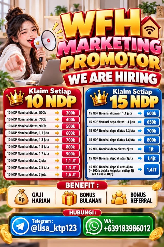 Poster Lowongan