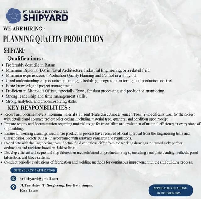 PT. Bintang Intipersada Shipyard