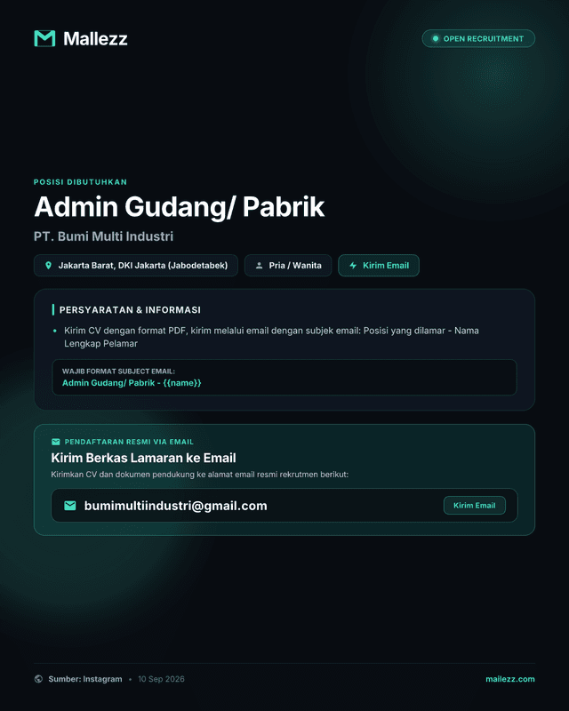 PT. Bumi Multi Industri