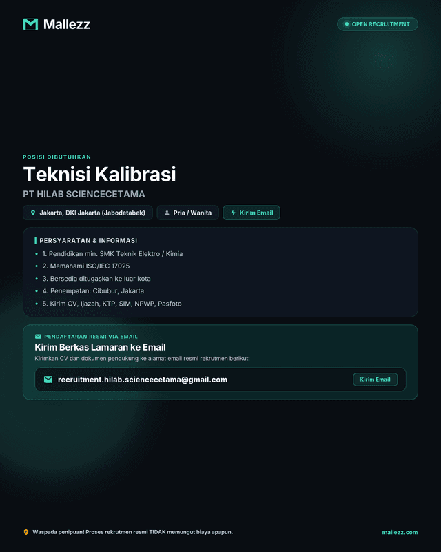 PT HILAB SCIENCECETAMA