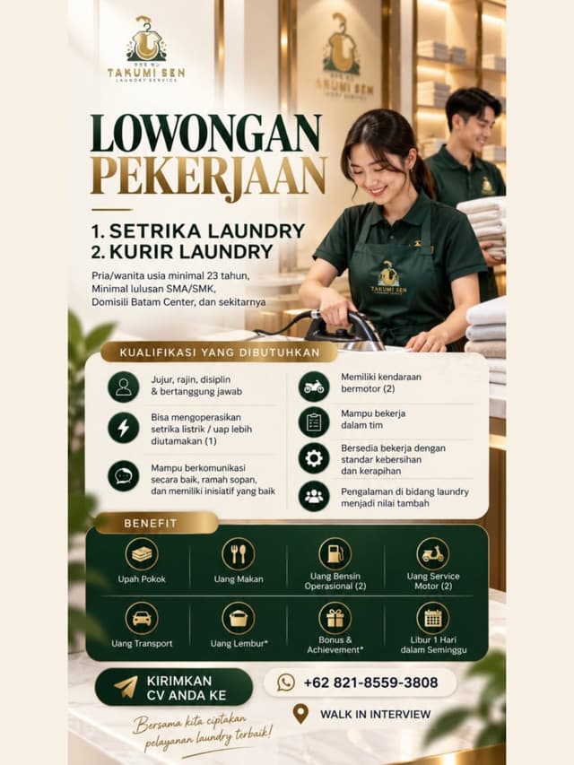 TAKUMI SEN LAUNDRY SERVICE