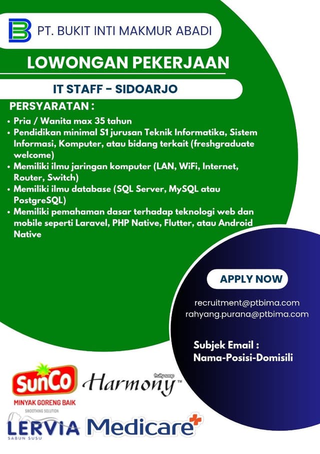 PT. Bukit Inti Makmur Abadi