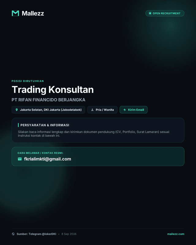 PT RIFAN FINANCIDO BERJANGKA