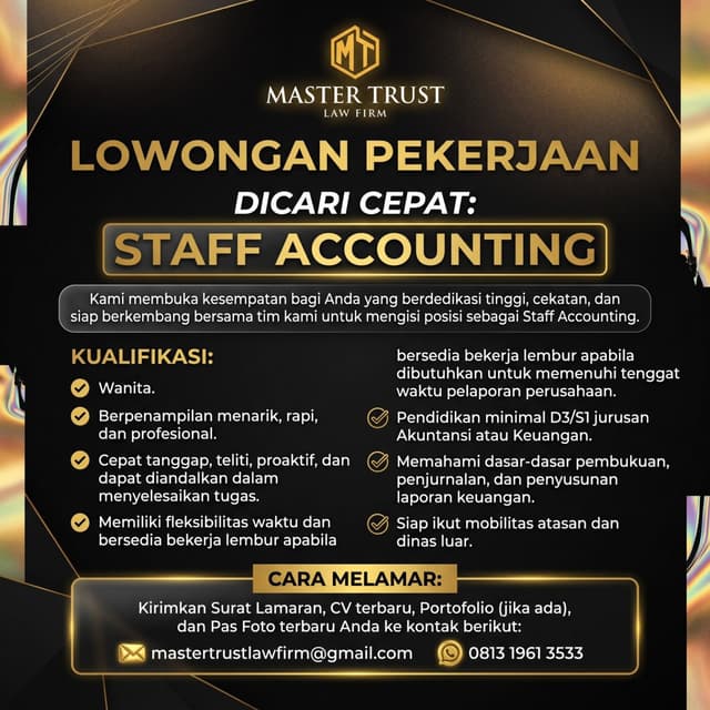 MASTER TRUST LAW FIRM