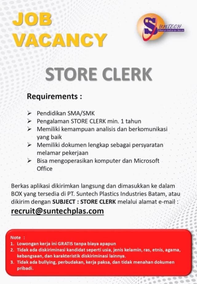 PT. Suntech Plastics Industries