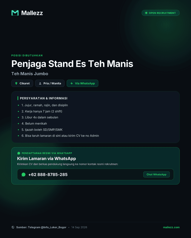 Teh Manis Jumbo