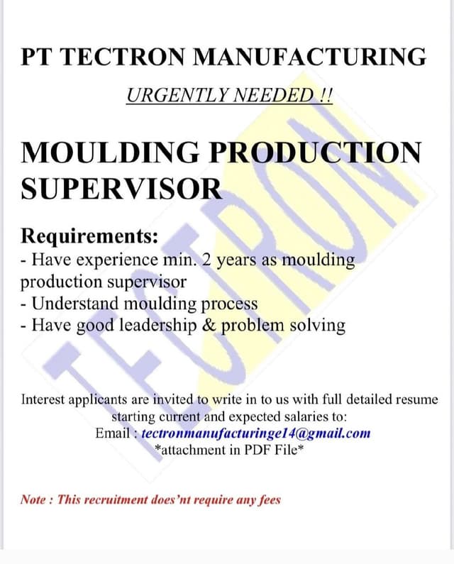 PT TECTRON MANUFACTURING