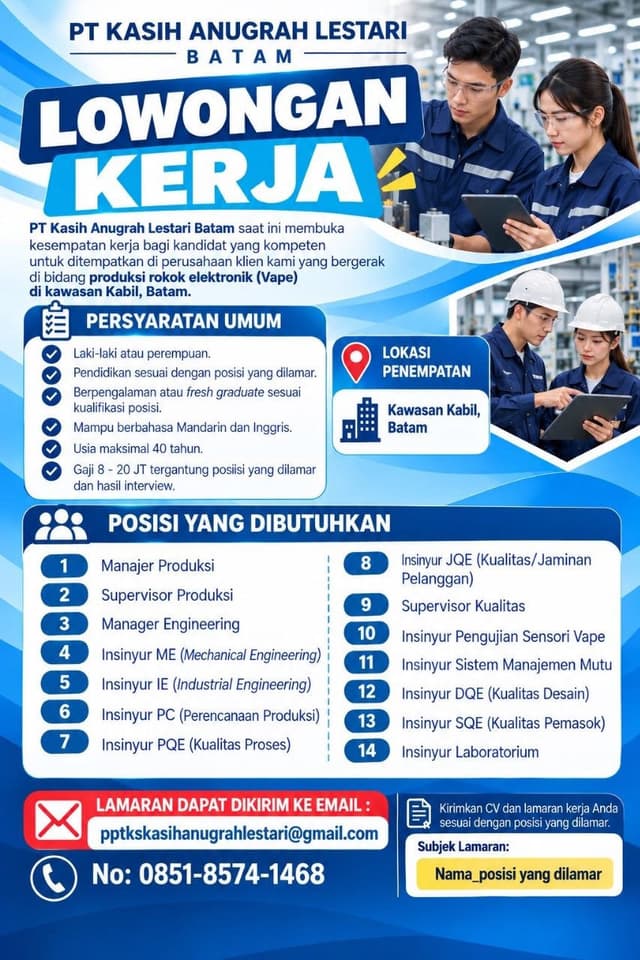 PT Kasih Anugrah Lestari