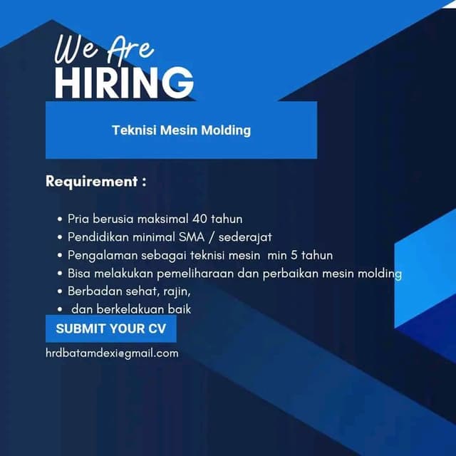 Poster Lowongan
