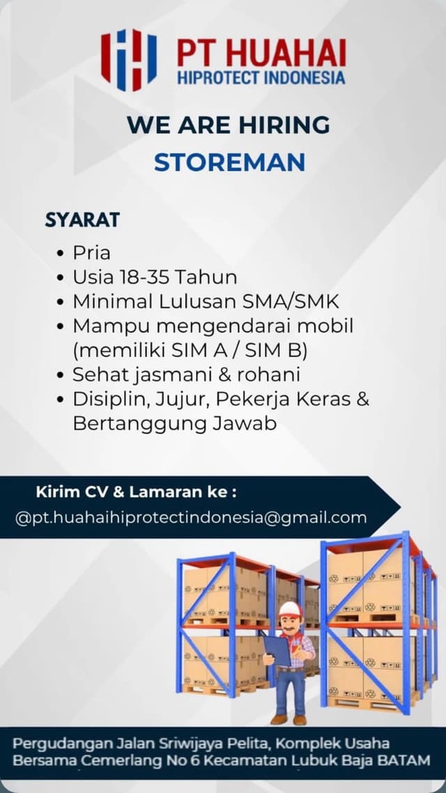 PT HUAHAI HIPROTECT INDONESIA