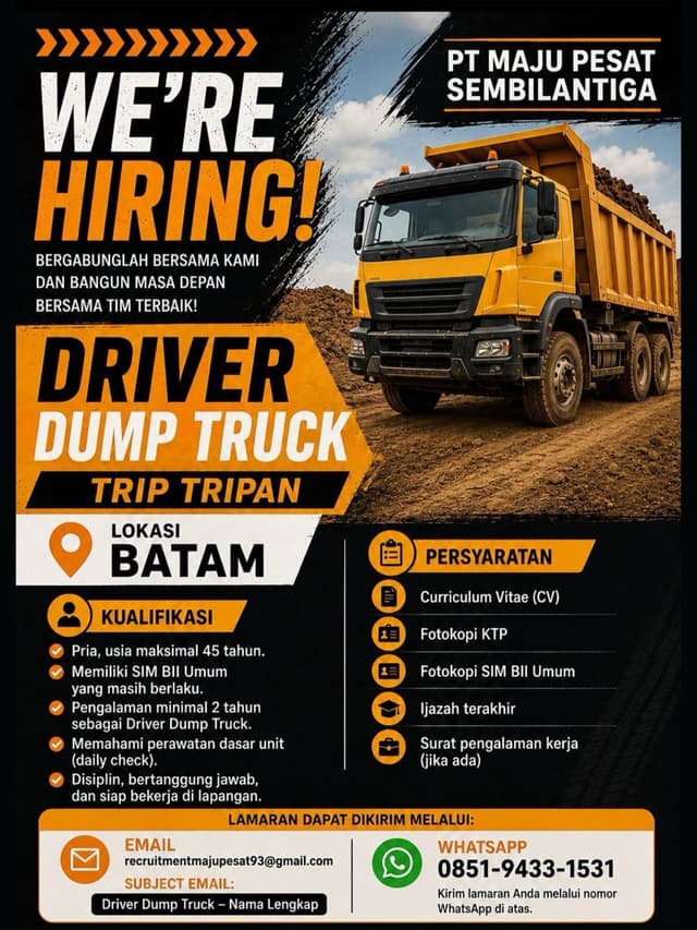 PT MAJU PESAT SEMBILANTIGA