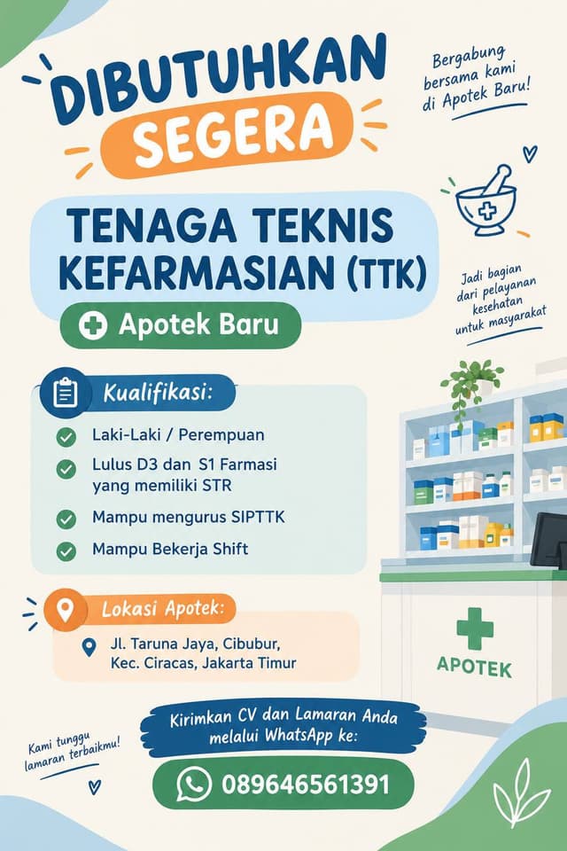 Poster Lowongan