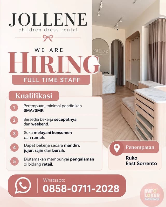 JOLLENE children dress rental
