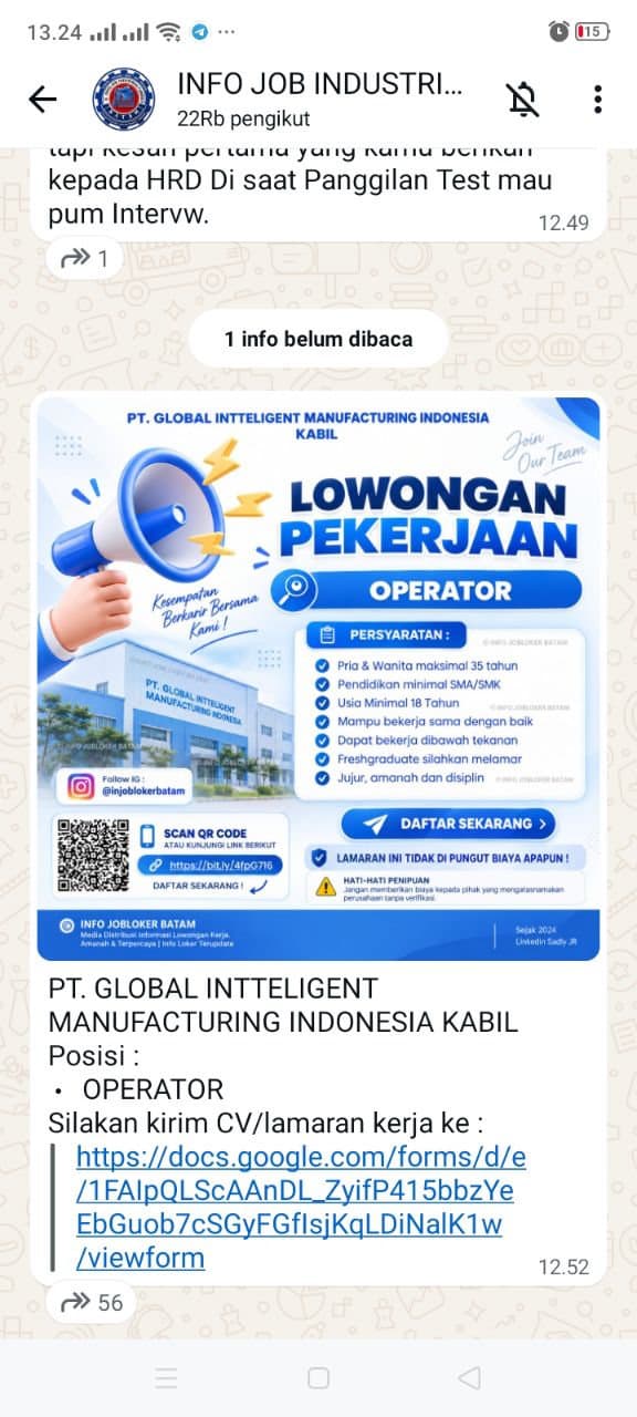 PT. GLOBAL INTTELIGENT MANUFACTURING INDONESIA