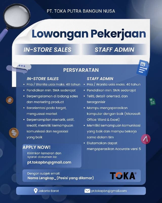 PT. TOKA PUTRA BANGUN NUSA