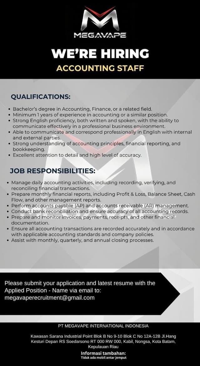 PT Megavape International Indonesia