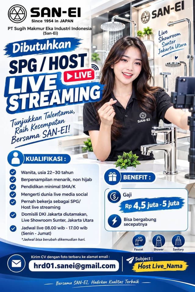 PT Sugih Makmur Eka Industri Indonesia (San-Ei)